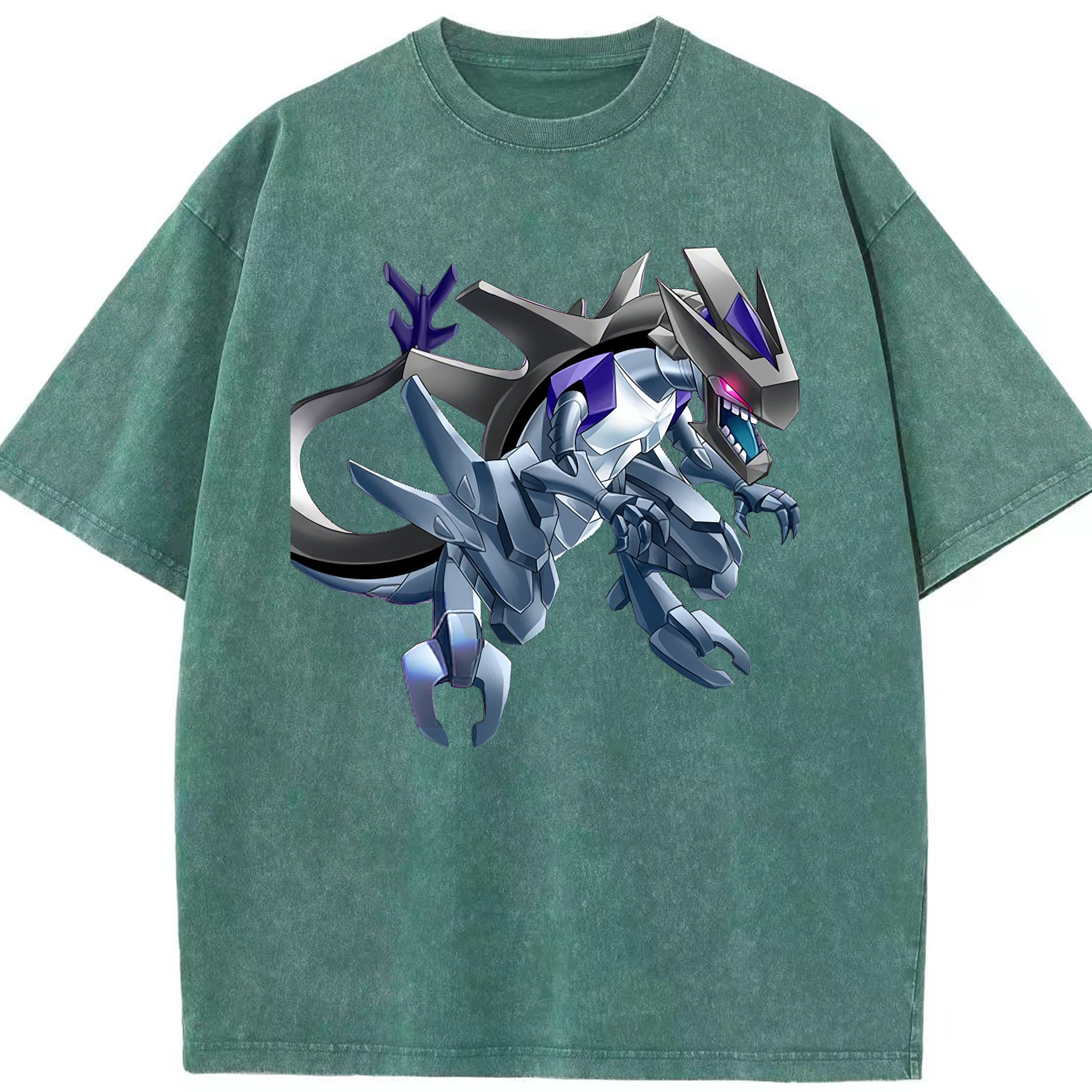 （画像用） 遊☆戯☆王 Yu-Gi-Oh! 綿100% ヴィンテージ風 半袖Tシャツ（フロントプリント）